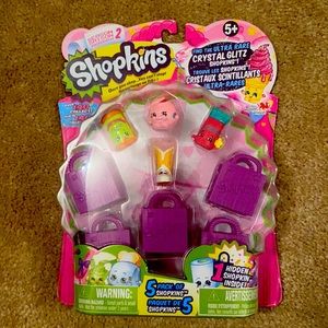 Season 2 Shopkins NIB 5 pack